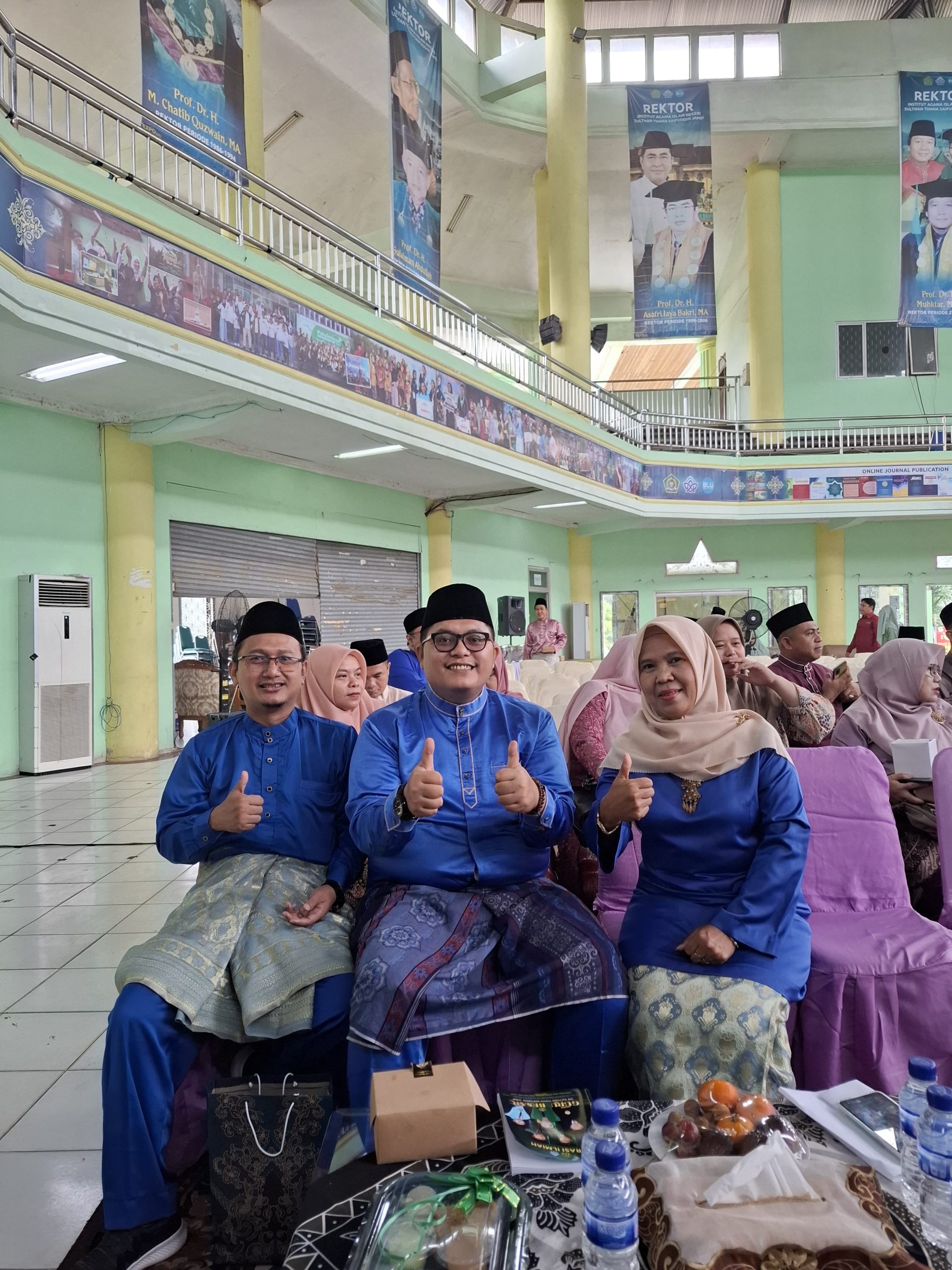 Kepala Unit Pengembangan Kewirausahaan dan Karier Dr. Mardalina, S.Ag, M.Ud Menghadiri Pengukuhan Guru Besar tahun 2025
