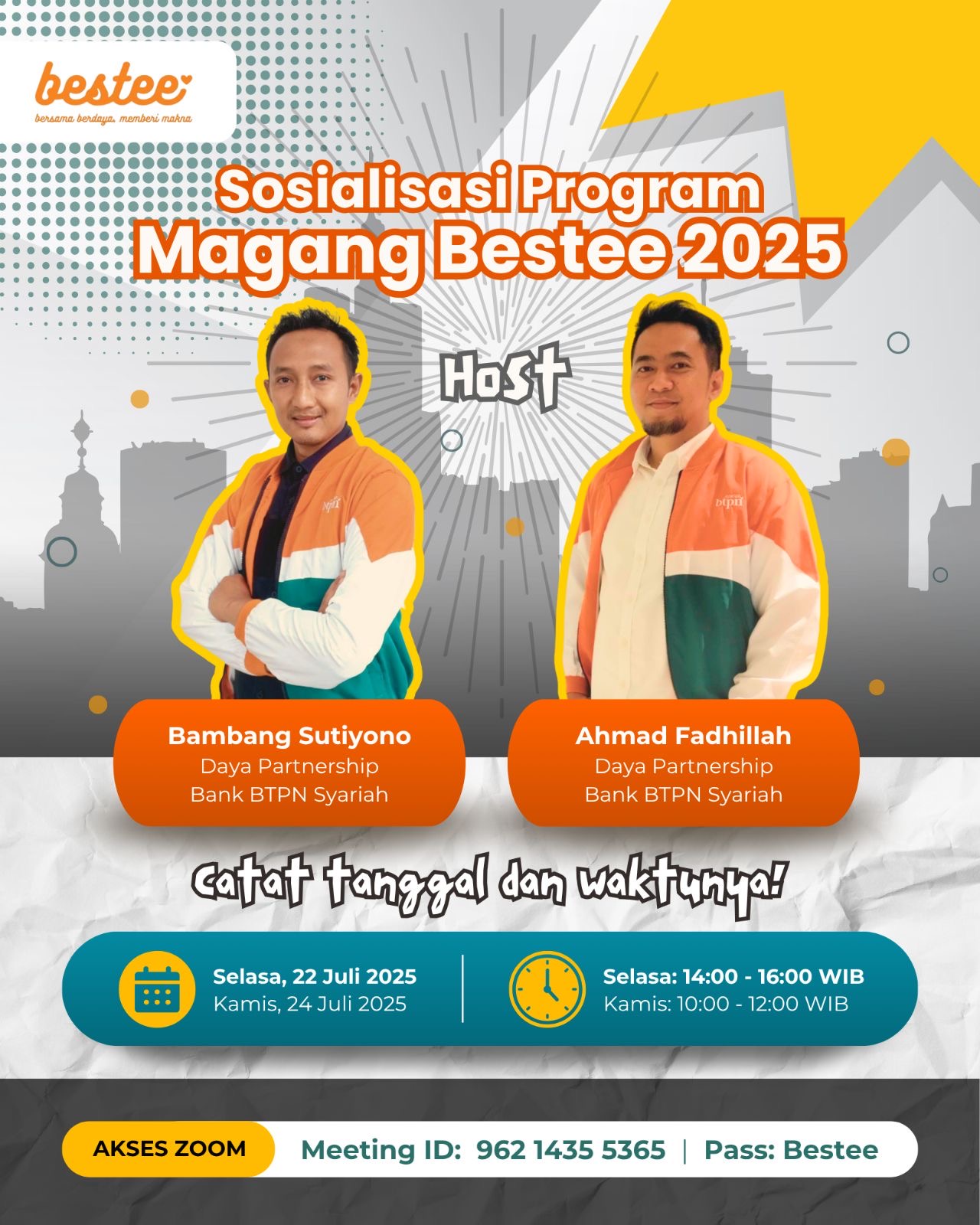 BTPN Syariah sedang membuka Program Magang 2025