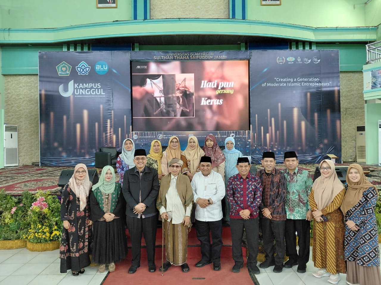 kepala UPKK UIN STS Jambi Menghadiri kegiatan Diklat Cinta UIN Jambi