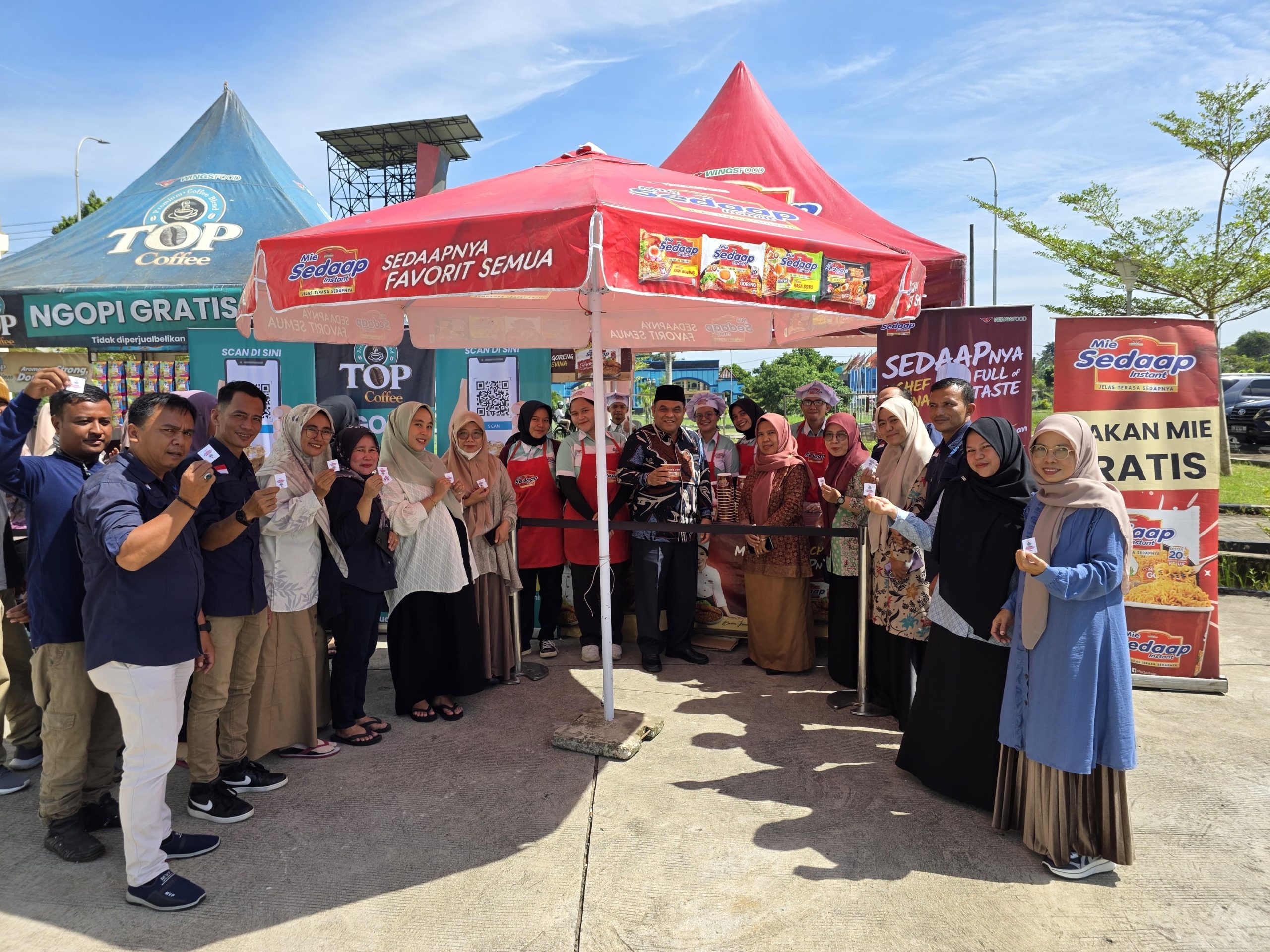 Unit Pengembangan Kewirausahaan dan Karir (UPKK), UIN STS Jambi bekerja sama dengan PT. Jambi Distribusindo Raya (Wings Group).