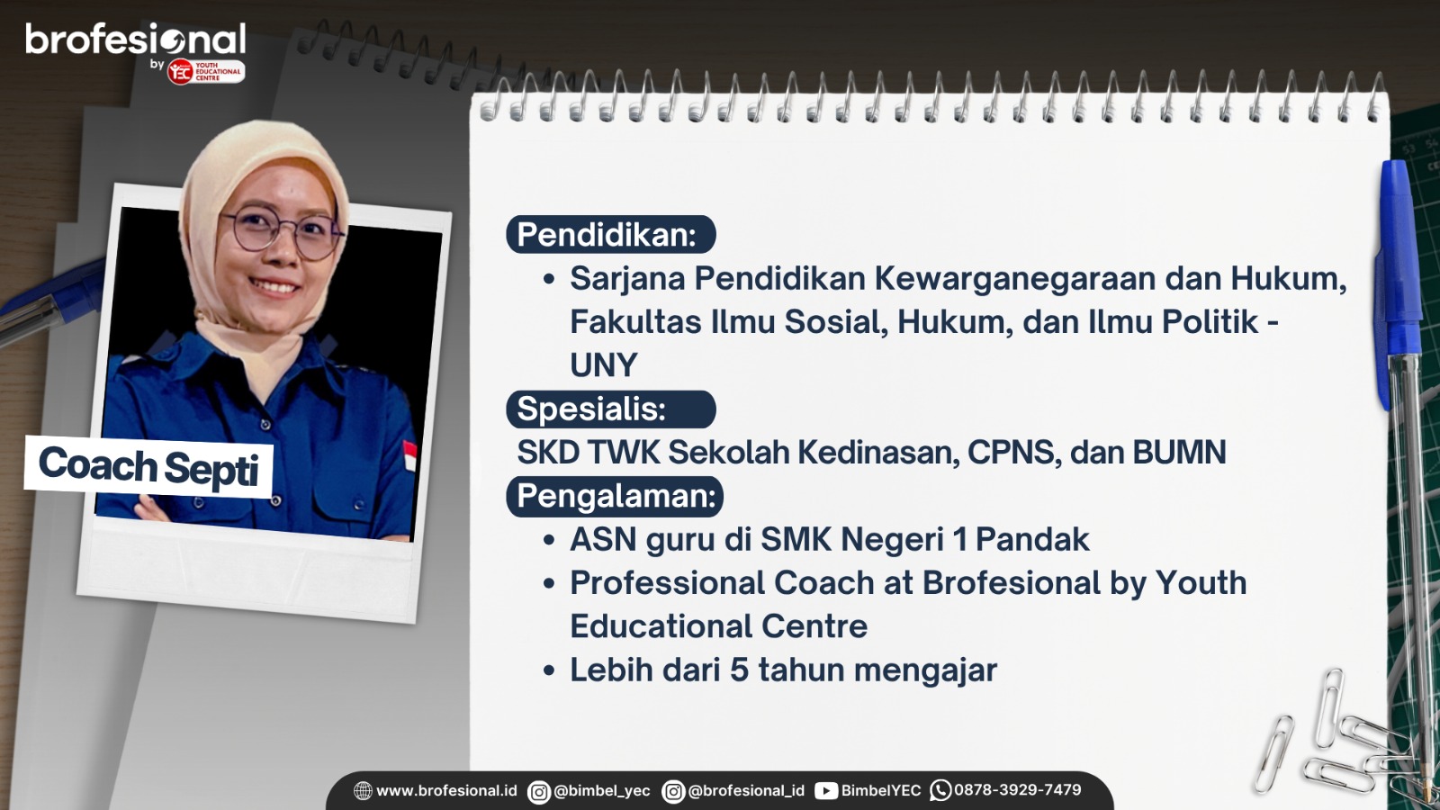 Mitra UPKK “brofesional” Menyelenggarakan Bimbingan Persiapan Tes CPNS dan BUMN. Ayok Segera Bergabung!!!