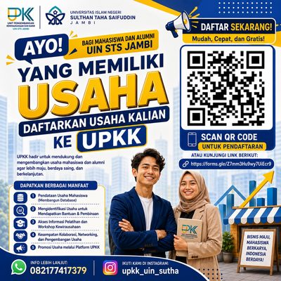 Pendaftaran Usaha Mahasiswa dan Alumni UIN STS Jambi