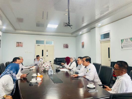 Kepala UPT Pengembangan Kewirausahaan dan Karier menghadiri Rapat persiapan Peringatan Hari Santri